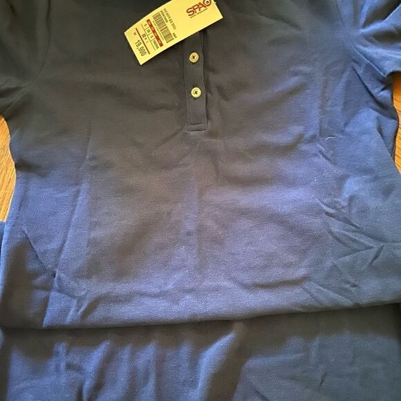 NWT SPAO Navy Blue Polo Dress small - Picture 3 of 3